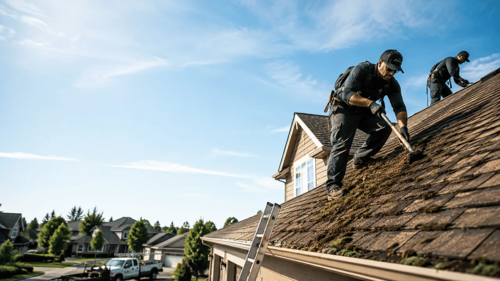 Roof Moss Removal in Powers, MI near me